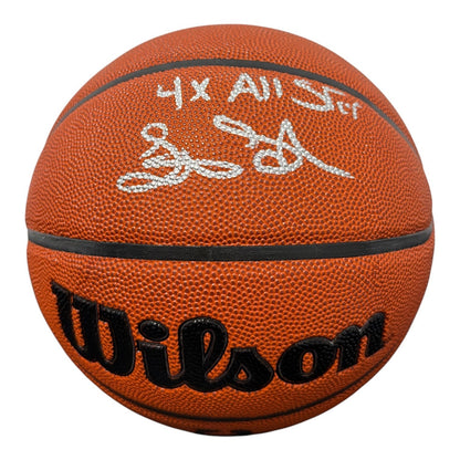Latrell Sprewell Signed Wilson NBA Basketball - 4x All-Star Inscription