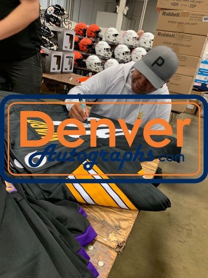 Hines Ward Autographed Pro Style Jersey (Beckett COA)