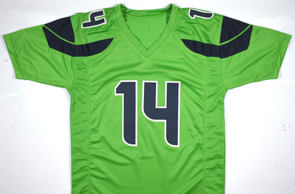 DK Metcalf Signed Seattle Seahawks Custom Green Jersey