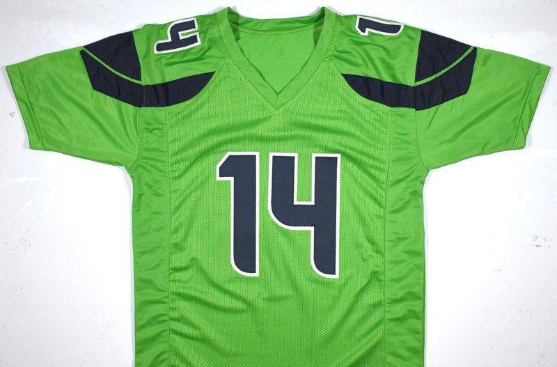DK Metcalf Signed Seattle Seahawks Custom Green Jersey