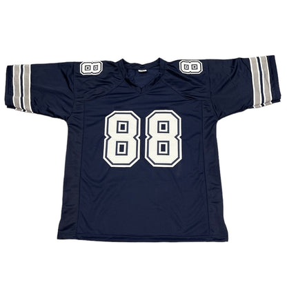 Michael Irvin Signed Dallas Cowboys Custom Football Jersey (Beckett COA)