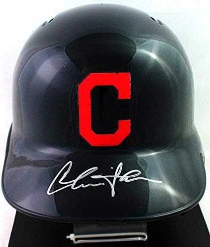 Charlie Sheen Signed Cleveland Indians Replica Batting Helmet