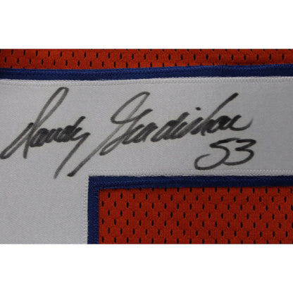 Randy Gradishar Signed Denver Broncos Orange Wilson Jersey (Size 42)