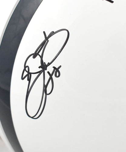 Troy Aikman Michael Irvin & Emmitt Smith Signed Cowboys Authentic Helmet