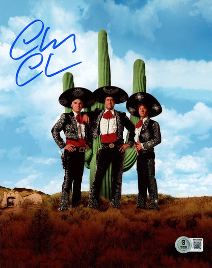 Chevy Chase Autographed Three Amigos 8x10 Photo