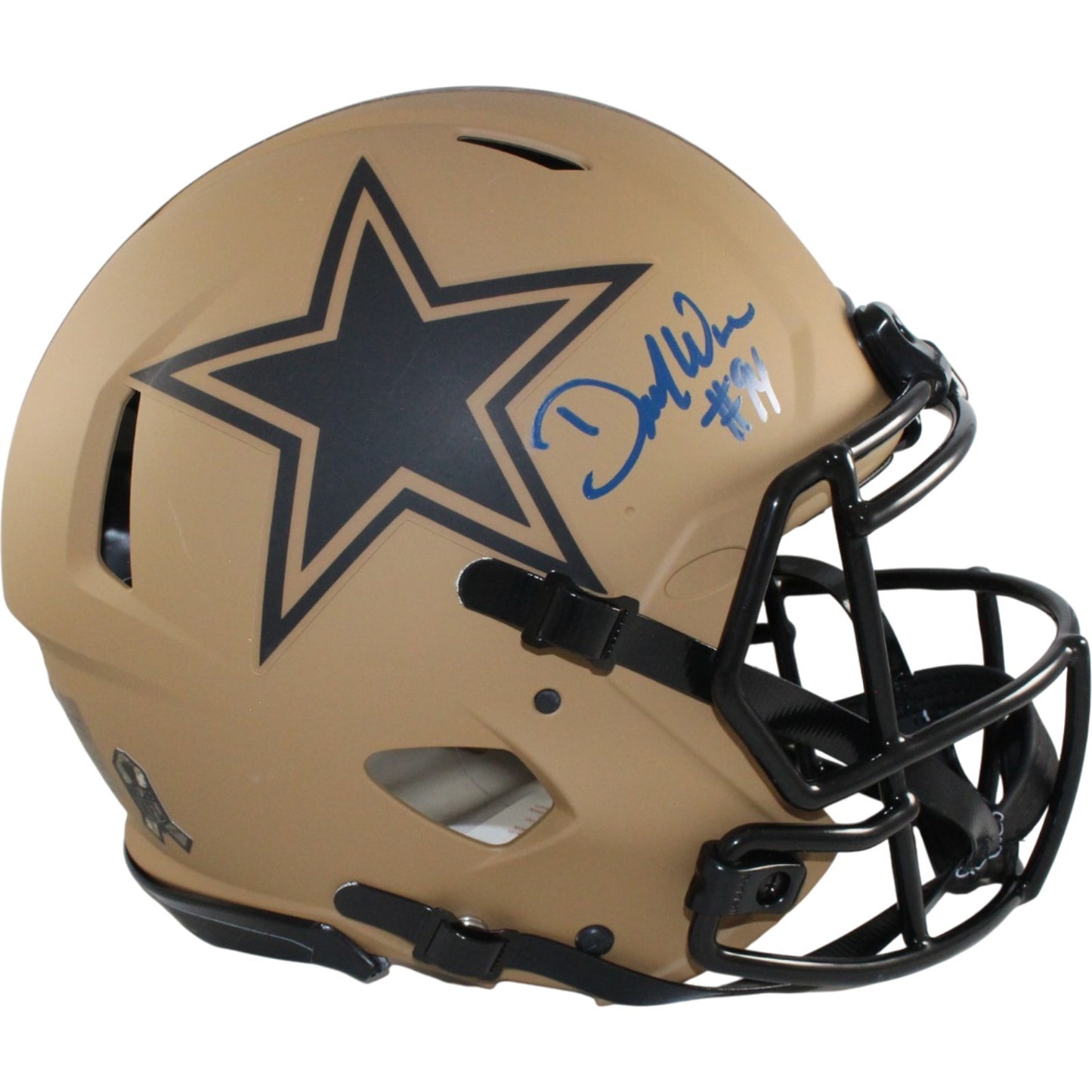 DeMarcus Ware Autographed Dallas Cowboys Authentic 2023 STS Full Size Helmet