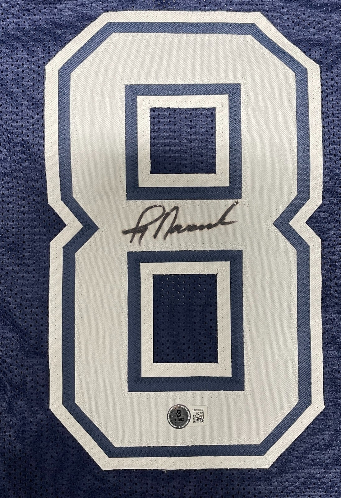 Jay Novacek Signed Dallas Cowboys Custom Football Jersey (Beckett COA)