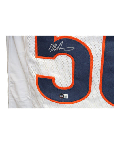 Mike Singletary Autographed Chicago Bears Pro Style Jersey - White