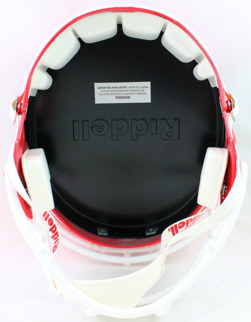 Sony Michel Autographed Georgia Bulldogs Full Size Speed Helmet - Black