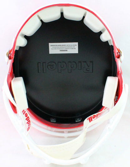 Sony Michel Autographed Georgia Bulldogs Full Size Speed Helmet - Black