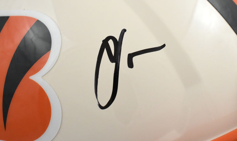 Chad Johnson Signed Cincinnati Bengals Retro Full Size Authentic Helmet
