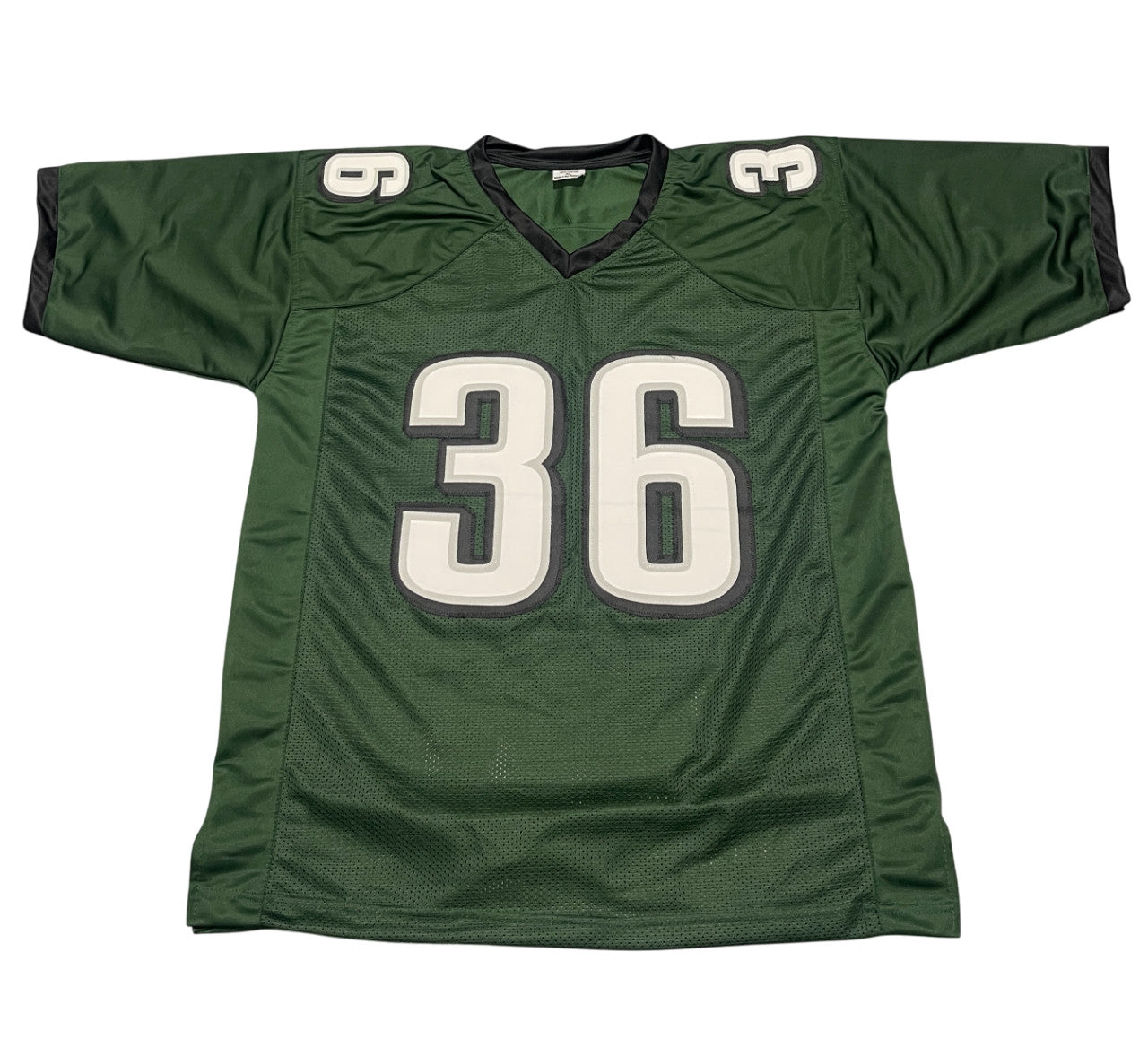 Brian Westbrook Signed Philadelphia Eagles Custom Jersey (BAS COA)