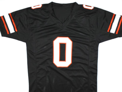 Ollie Gordon II Autographed Black Custom Football Jersey