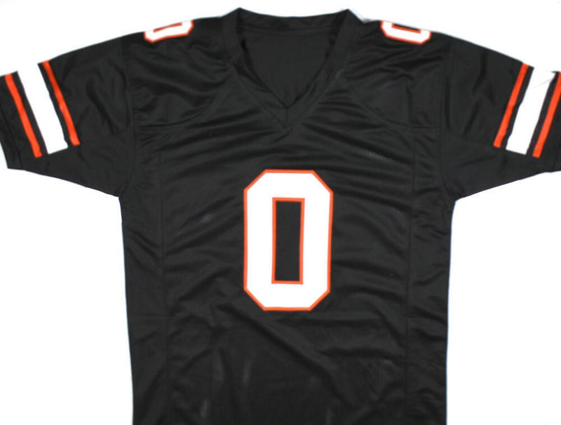 Ollie Gordon II Autographed Black Custom Football Jersey