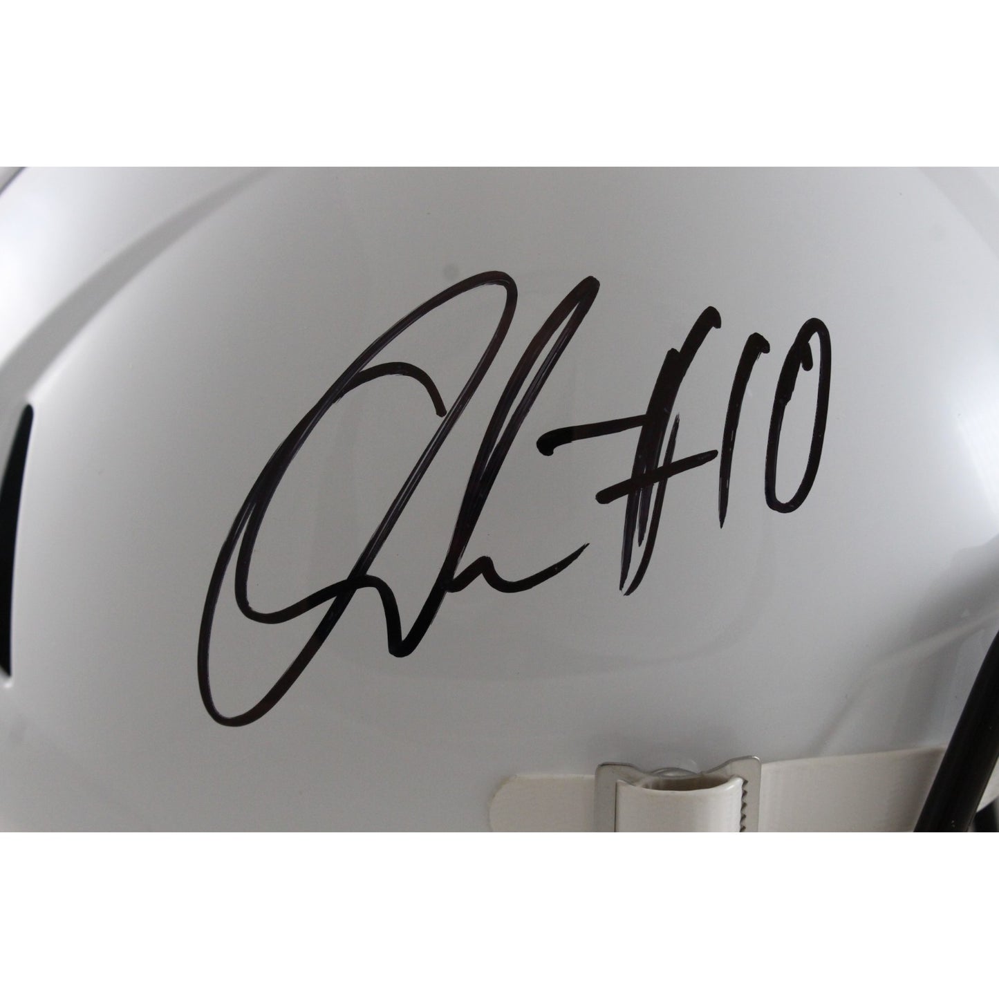 Quinshon Judkins Signed Cleveland Browns Full Size 2023 Alternate Helmet