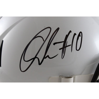 Quinshon Judkins Signed Cleveland Browns Full Size 2023 Alternate Helmet