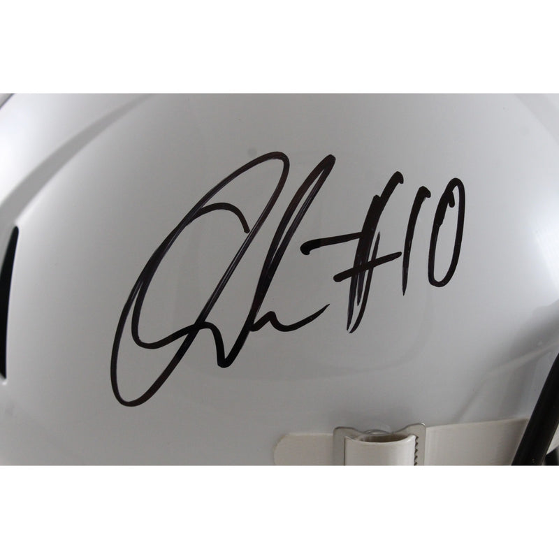 Quinshon Judkins Signed Cleveland Browns Full Size 2023 Alternate Helmet