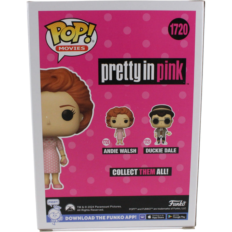 Molly Ringwald Autographed Pretty in Pink Andie Funko Pop! #1720 Beckett