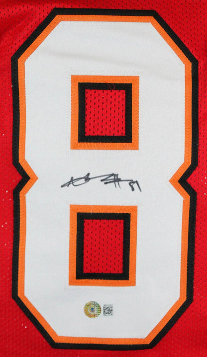 Antonio Brown Autographed Tampa Bay Buccaneers Red Custom Jersey