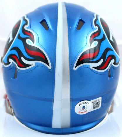 Jevon Kearse Signed Tennessee Titans Flash Speed Mini Helmet