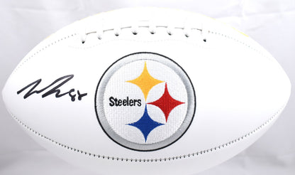 Pat Freiermuth Signed Pittsburgh Steelers Logo Football