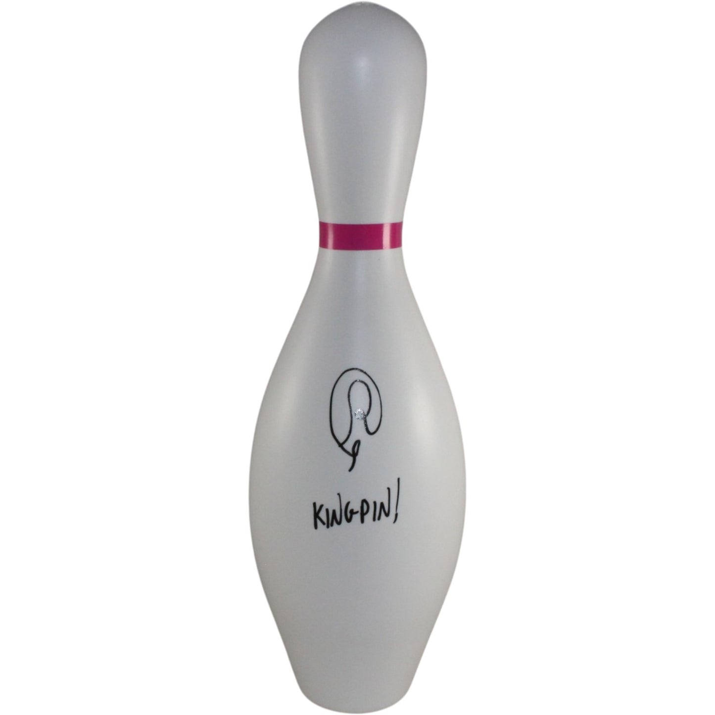 Randy Quaid Signed Kingpin Inscribed Plastic Bowling Pin