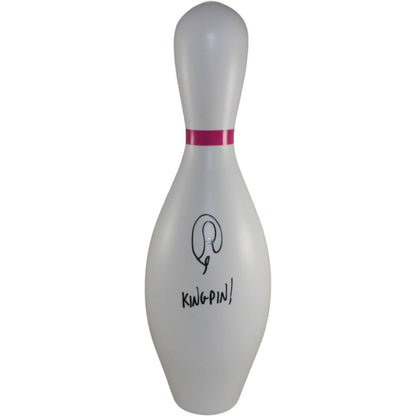 Randy Quaid Signed Kingpin Inscribed Plastic Bowling Pin