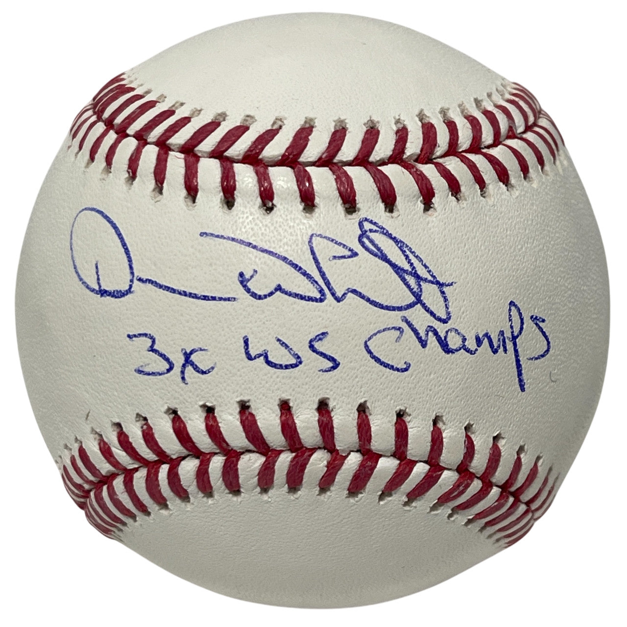 Devon White Signed Official Major League Baseball (3x WS Champs) Beckett