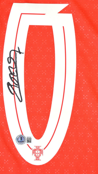 Pedro Neto Autographed Portugal National Team Home Jersey