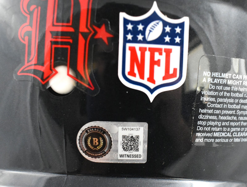 Nico Collins Signed Houston Texans Full Size Speed Authentic Helmet