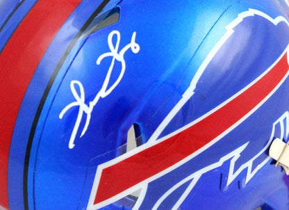 Thurman Thomas Signed Buffalo Bills Flash Speed Mini Helmet