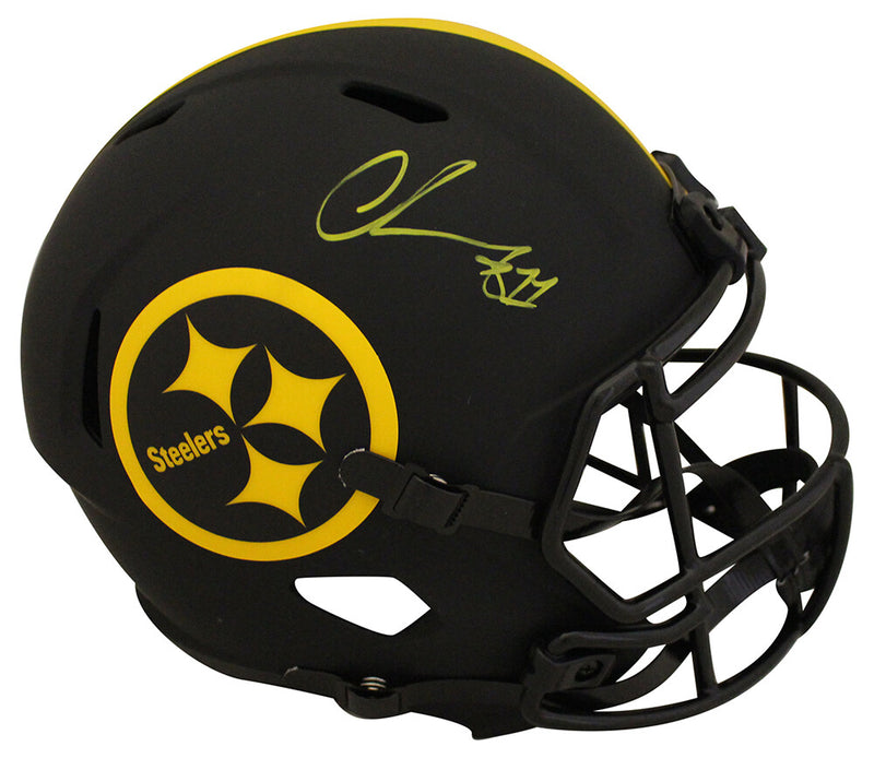 Chase Claypool Pittsburgh Steelers Autographed Full Size Eclipse Helmet