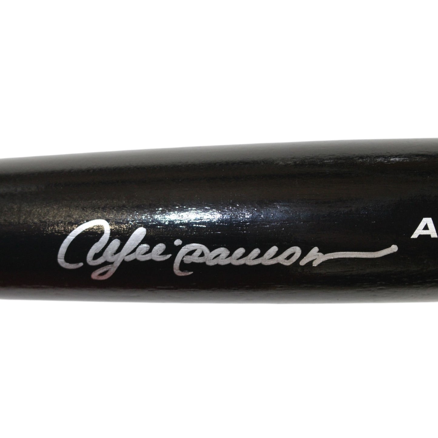 Andre Dawson Autographed Chicago Cubs Black Rawlings Baseball Bat