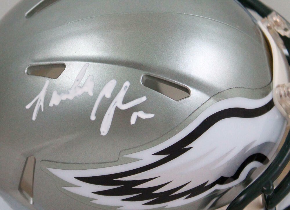 Randall Cunningham Signed Philadelphia Eagles Flash Speed Mini Helmet