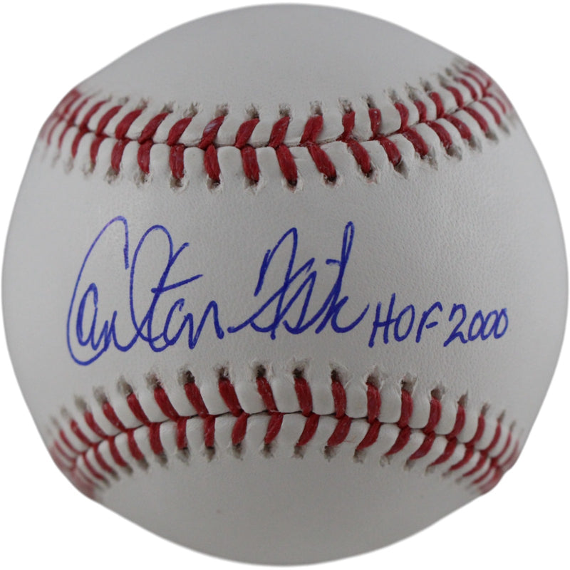 Carlton Fisk Autographed Boston Red Sox Official MLB Baseball