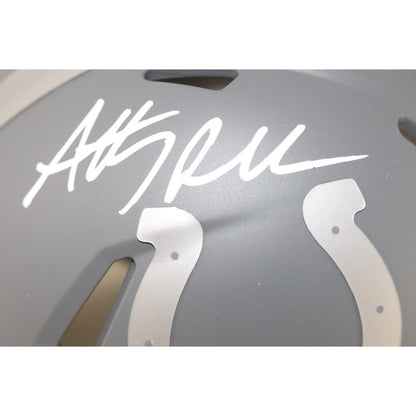 Anthony Richardson Indianapolis Colts Signed Slate Mini Helmet