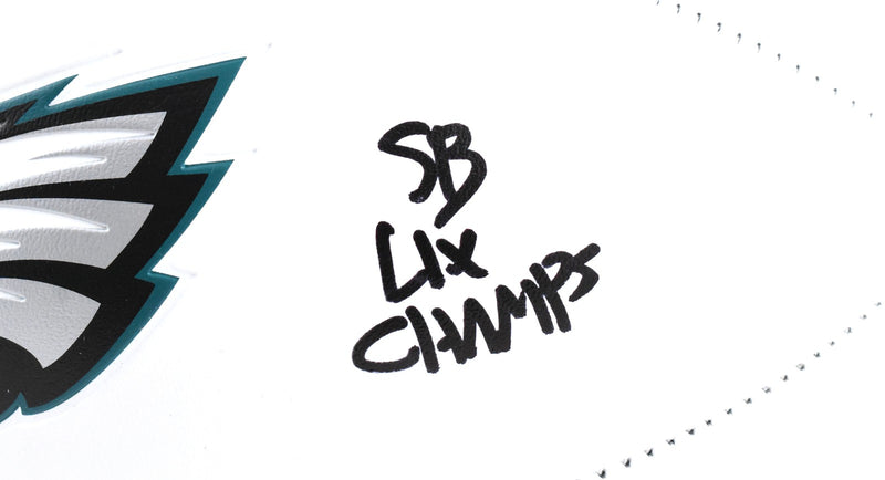 CJ Gardner-Johnson Signed Philadelphia Eagles Logo Football - SB LIX Champs