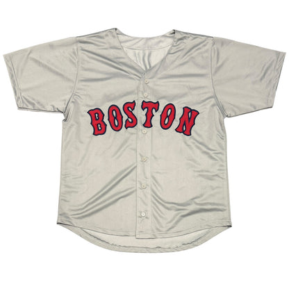 Curt Schilling Signed Boston Red Sox Custom Jersey