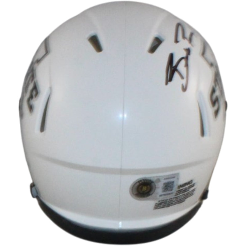 Brock Purdy Signed Iowa State Cyclones Slate Mini Helmet