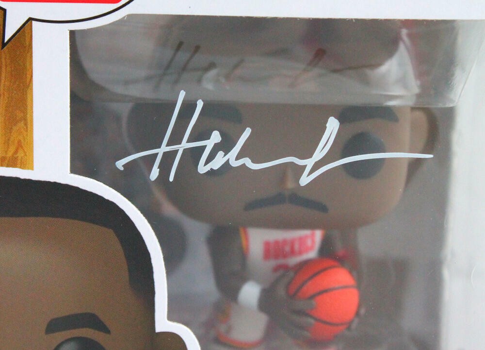 Hakeem Olajuwon Signed Houston Rockets Funko Pop Figurine #106