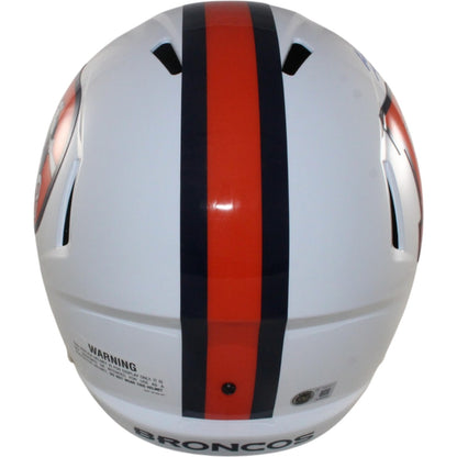 Bo Nix Signed Denver Broncos 2023 Alternate Full Size Helmet