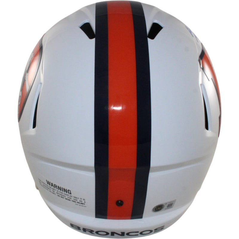 Bo Nix Signed Denver Broncos 2023 Alternate Full Size Helmet