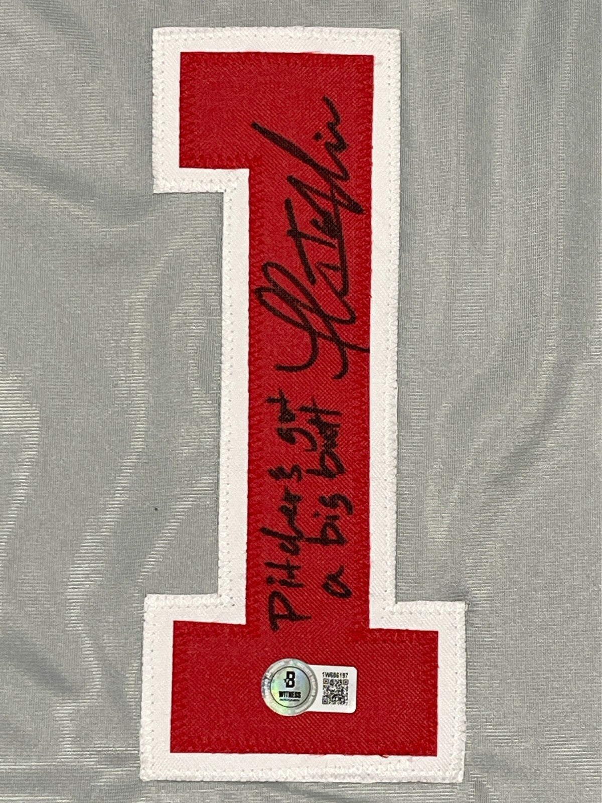 Thomas Ian Nicholas Signed Custom Jersey (Rowengartner Inscription)