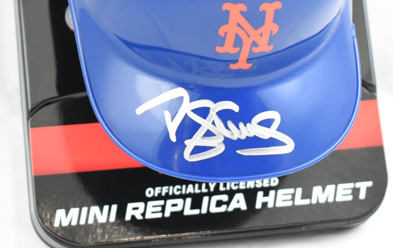 Darryl Strawberry Autographed New York Mets Mini Batting Helmet