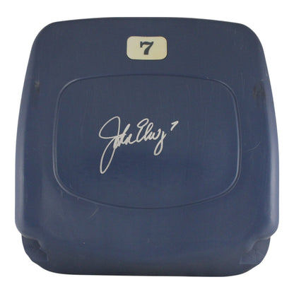 John Elway Denver Broncos Autographed Invesco Field Stadium Seat Back
