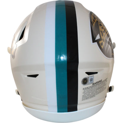 Travis Hunter Autographed Jacksonville Jaguars Retro SpeedFlex Full Size Helmet