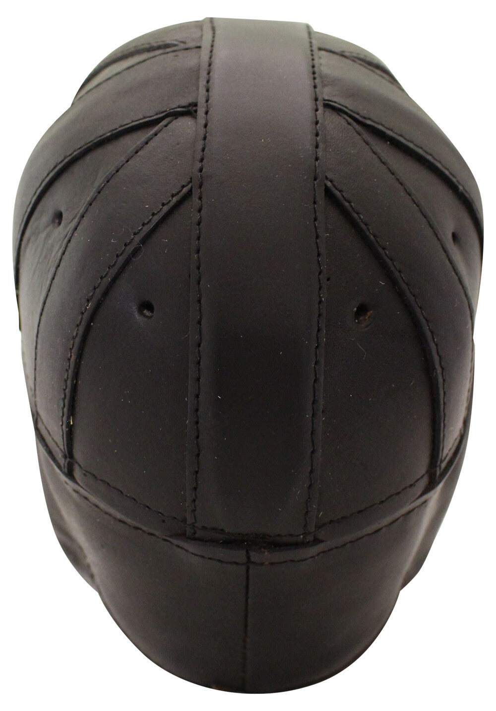 George McAfee & George Connor Signed Bears Full Size Leather Helmet JSA