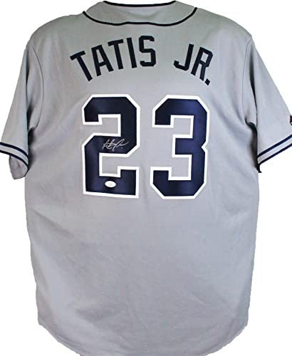 Fernando Tatis Jr. San Diego Padres Autographed Grey Jersey