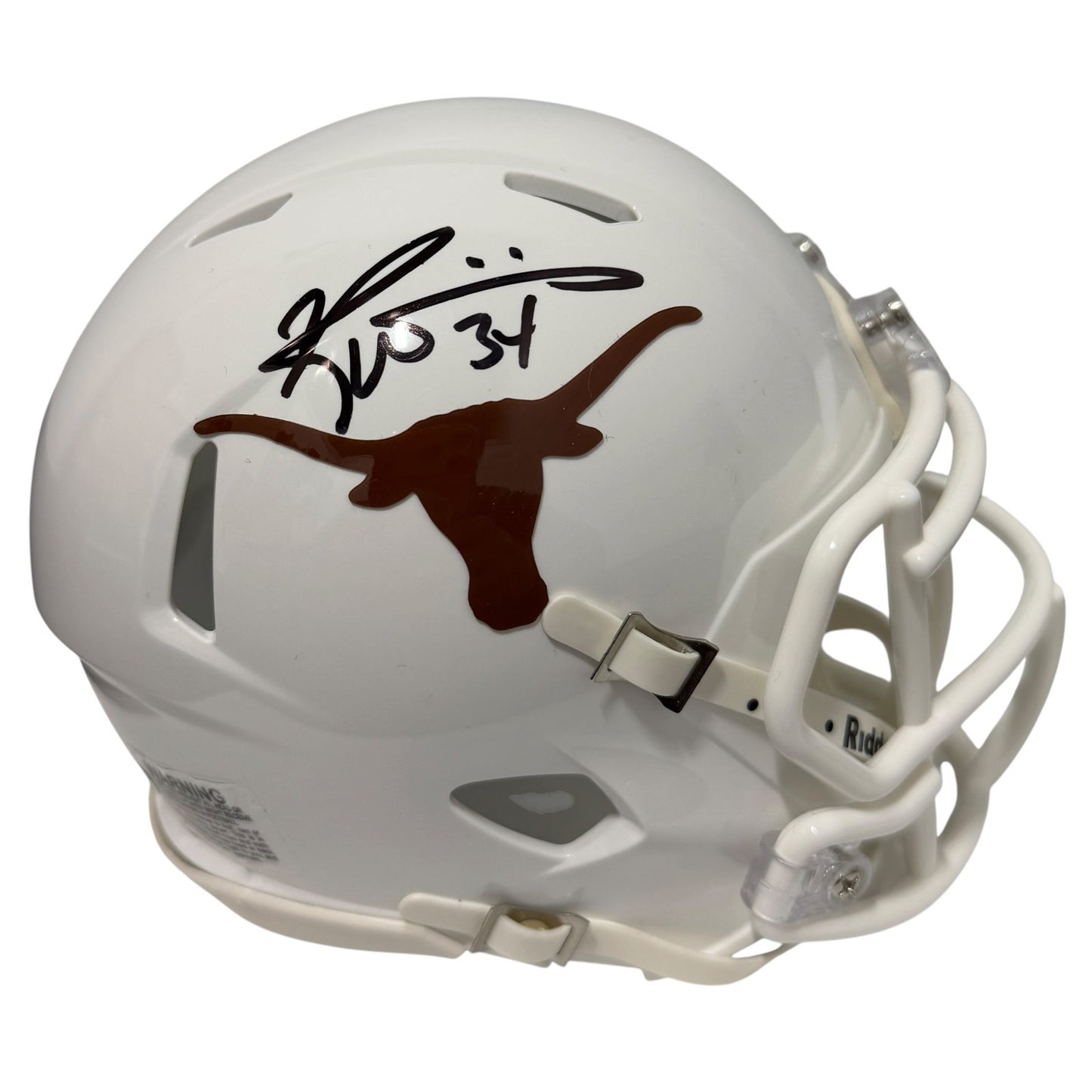 Ricky Williams Signed Texas Longhorns Speed Mini Helmet