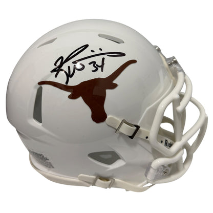 Ricky Williams Signed Texas Longhorns Speed Mini Helmet
